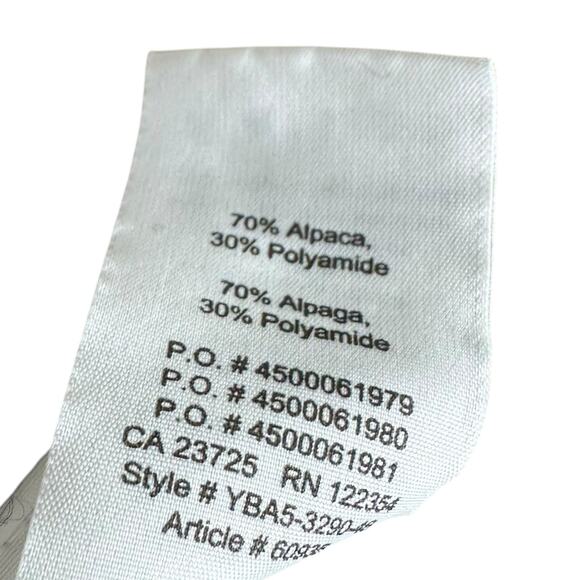 COMMUNITY ARITZIA Dark Grey Alpaca Keldon Crew Neck Pullover Sweater Women's Med - Picture 5 of 6